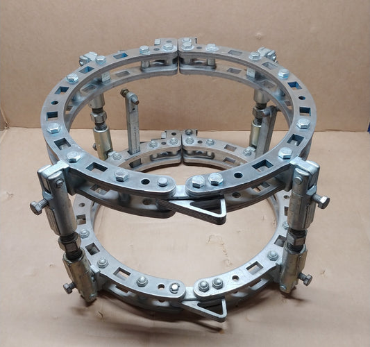 WALHONDE TOP LINER 16" SS, Pipe to Pipe Clamp, Stainless Steel, TL5016-SSPP
