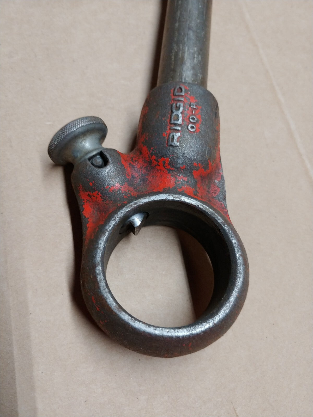 Ridgid 38540 00-R Pipe Threader Ratchet and Handle Assembly