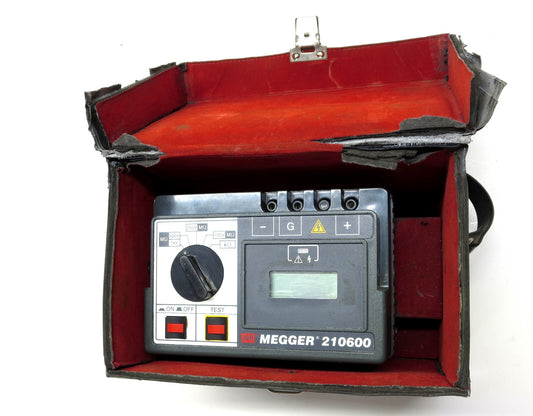 MEGGER 210600 Insulation Continuity Tester - Won't power On