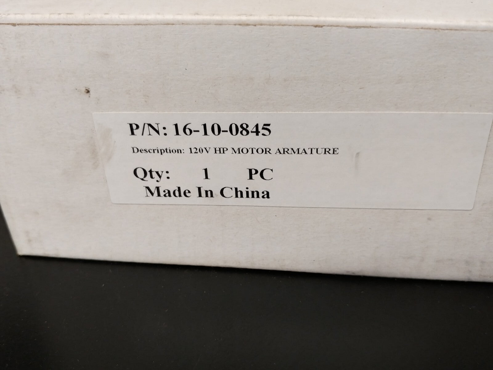 Milwaukee 16-10-0845 120v Motor Armature New