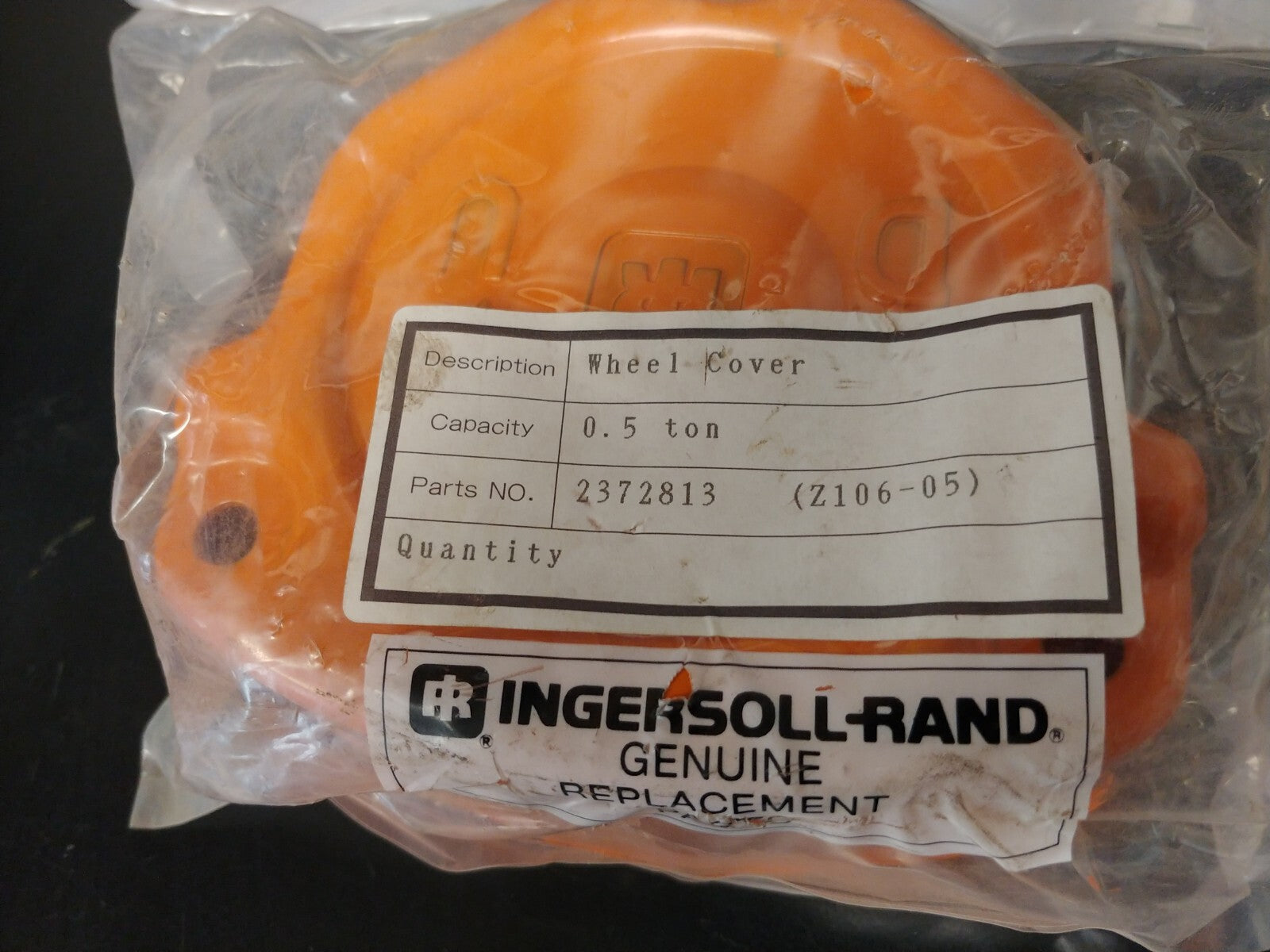 Ingersoll Rand 2372813 Wheel Cover 1/2 ton MCH5 Series Hoists Made in Japan
