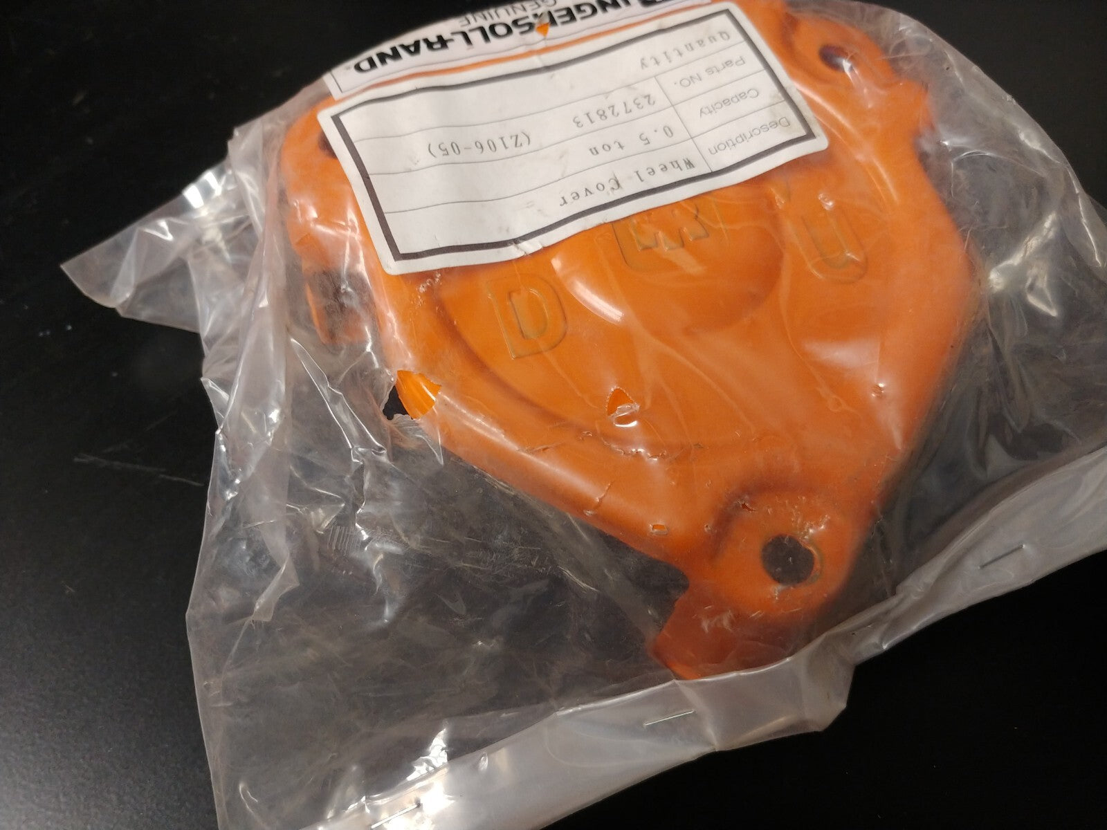 Ingersoll Rand 2372813 Wheel Cover 1/2 ton MCH5 Series Hoists Made in Japan