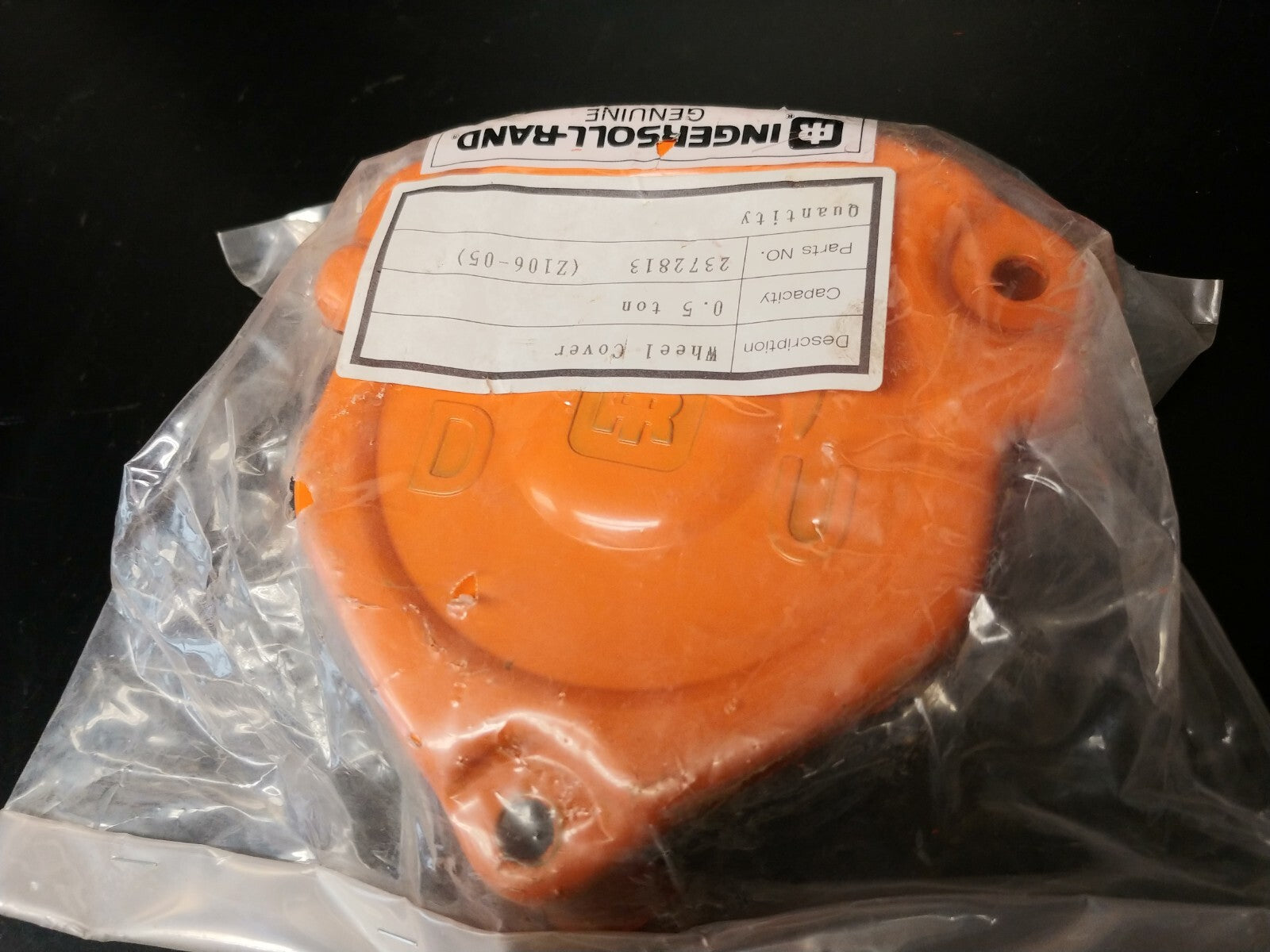 Ingersoll Rand 2372813 Wheel Cover 1/2 ton MCH5 Series Hoists Made in Japan