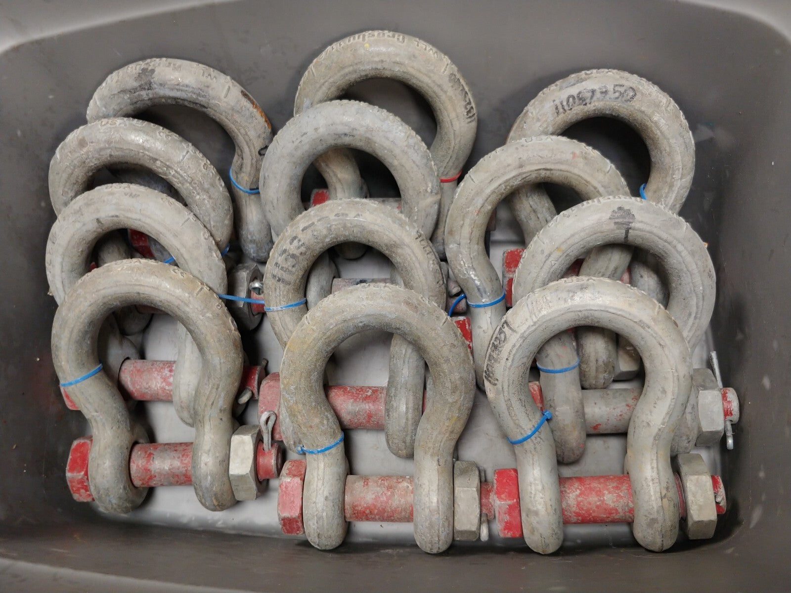 1 ea. Crosby 1-1/2" Bolt Type Anchor Shackle 17 ton G-2130 USA 1019631