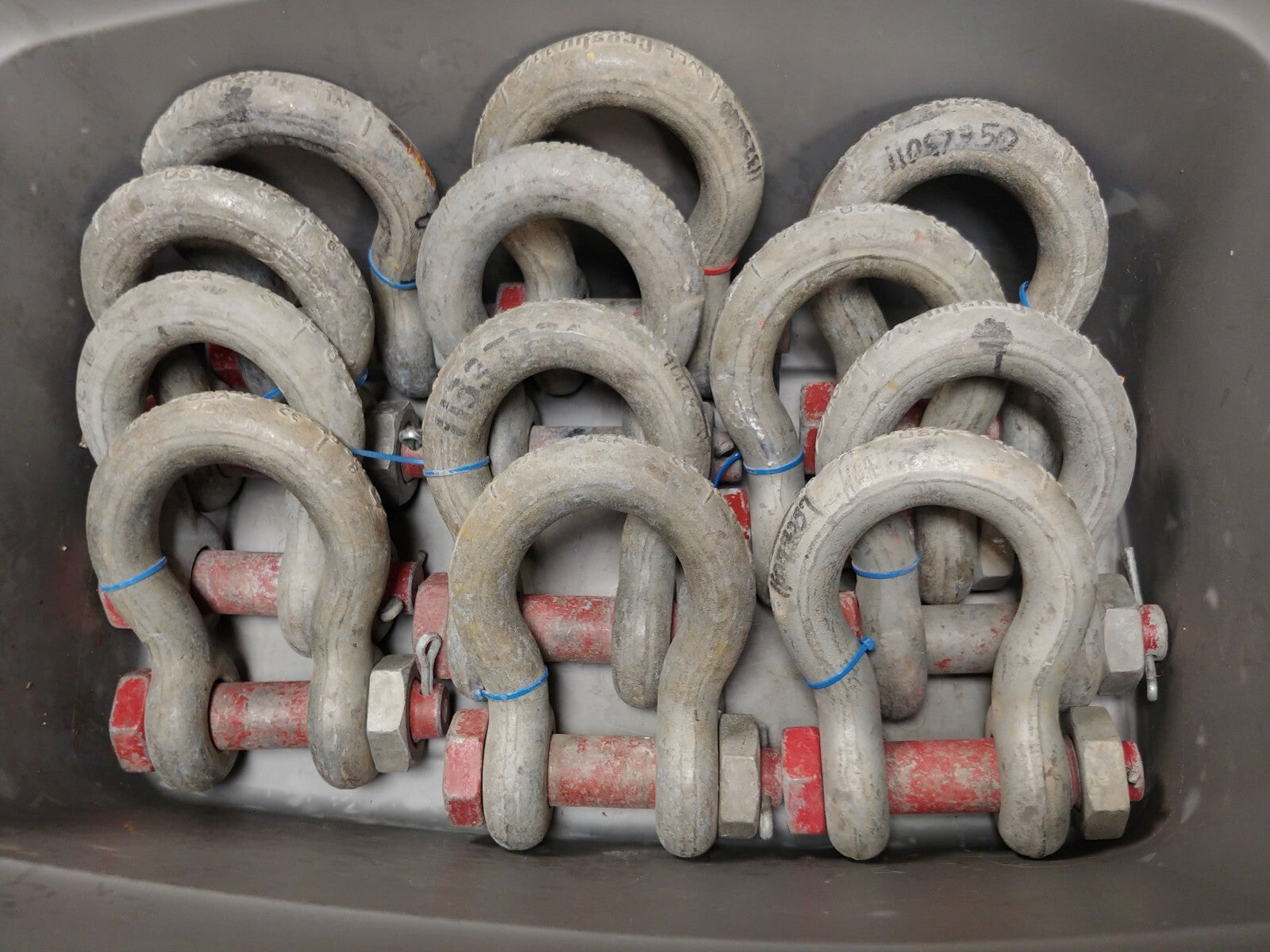 1 ea. Crosby 1-1/2" Bolt Type Anchor Shackle 17 ton G-2130 USA 1019631
