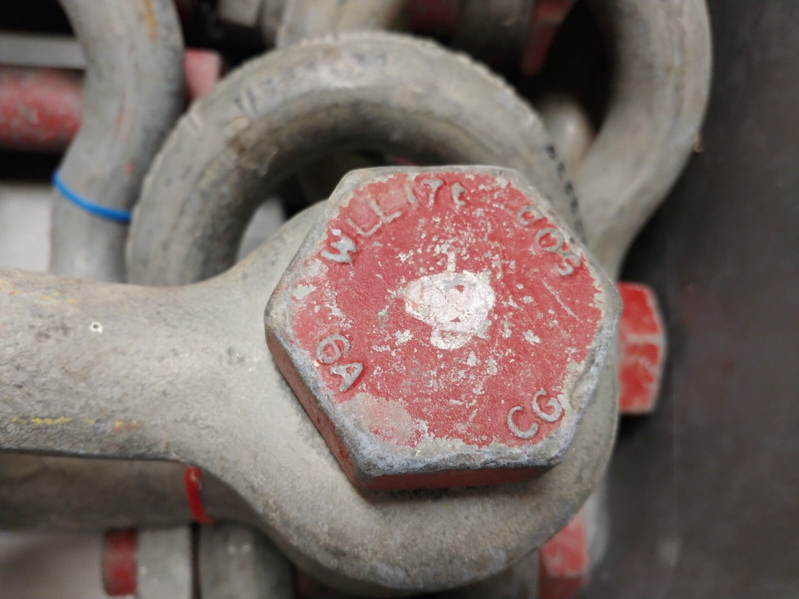 1 ea. Crosby 1-1/2" Bolt Type Anchor Shackle 17 ton G-2130 USA 1019631