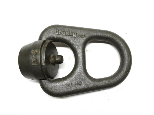 Crosby 6608130 HR-1000CT Swivel Hoist Ring 5,400 lbs WLL 3/4 x 3 in. Cold Tuff