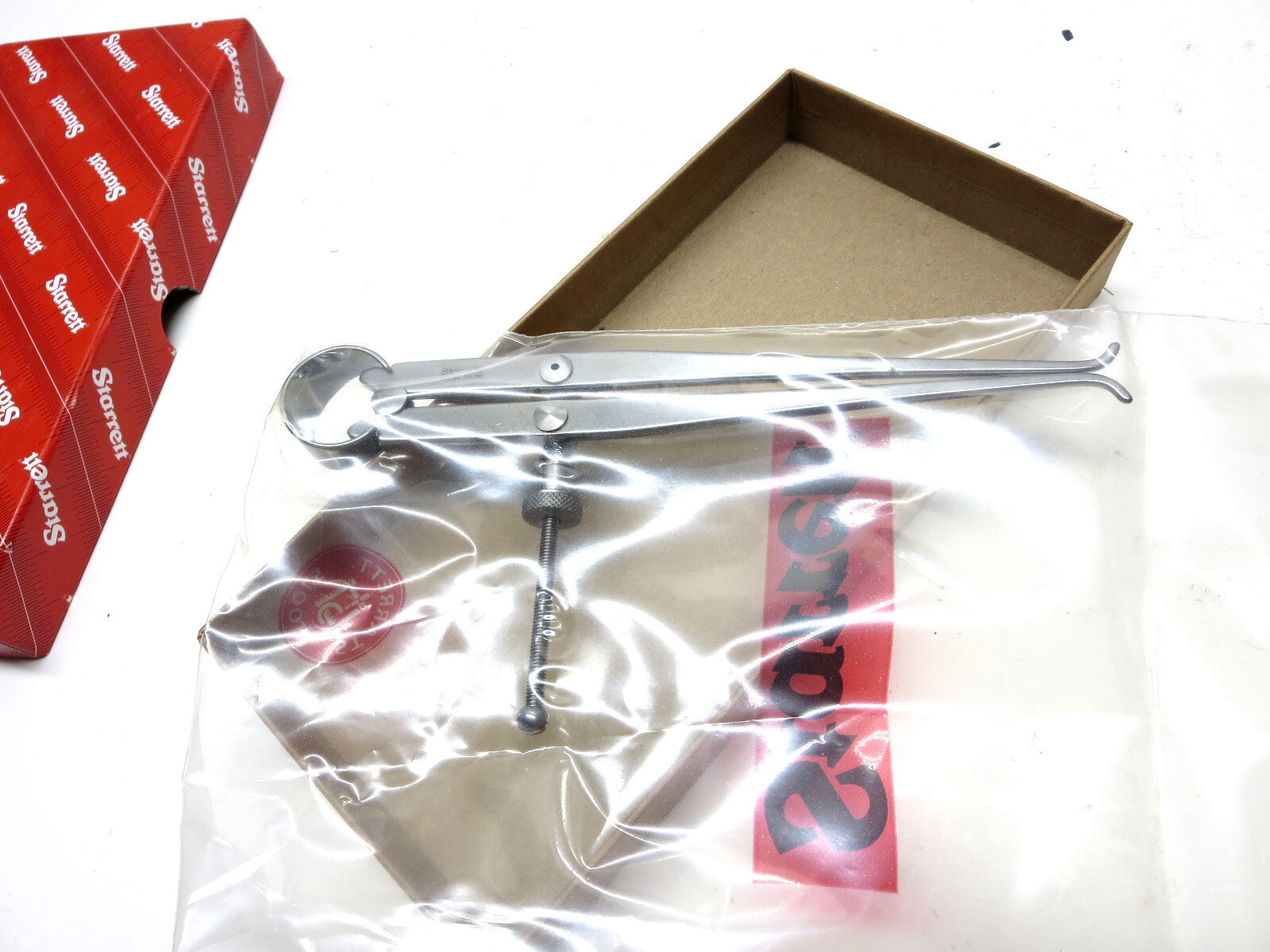 1 ea. New Starrett 73B-6 Caliper, Inside Spring, 6 in. 50337 Made in USA