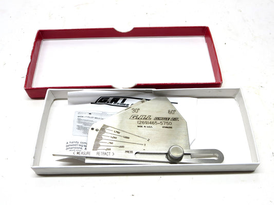 G.A.L. Gage Skew-T Gauge # 9A Made in USA