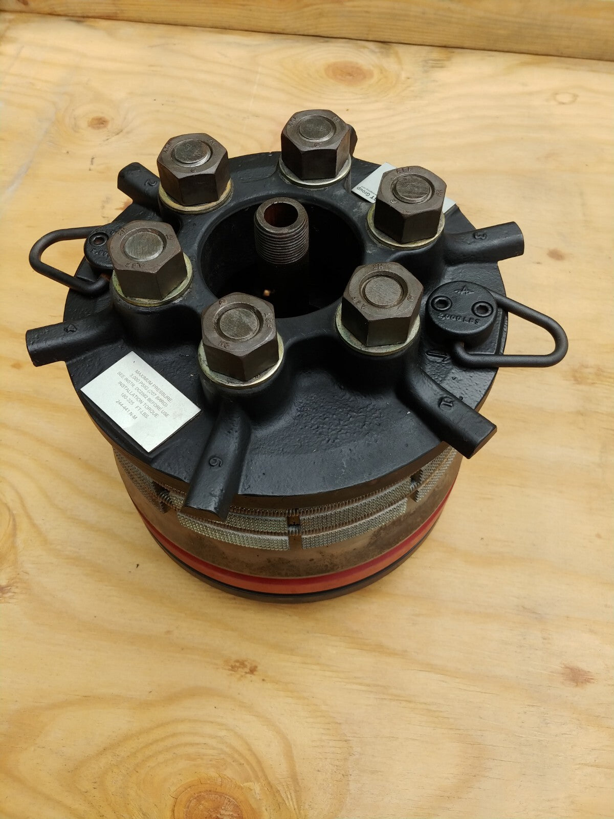 Curtiss-Wright GripTight Max GTMAX12P40 Pipe Test Plug 11.92" - 12.38" SCH 40