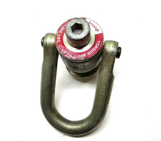 Crosby USA 1016986 HR-125 Swivel Hoist Ring WLL 24,000 LB, 1-1/2 -6 X 6.75 in.
