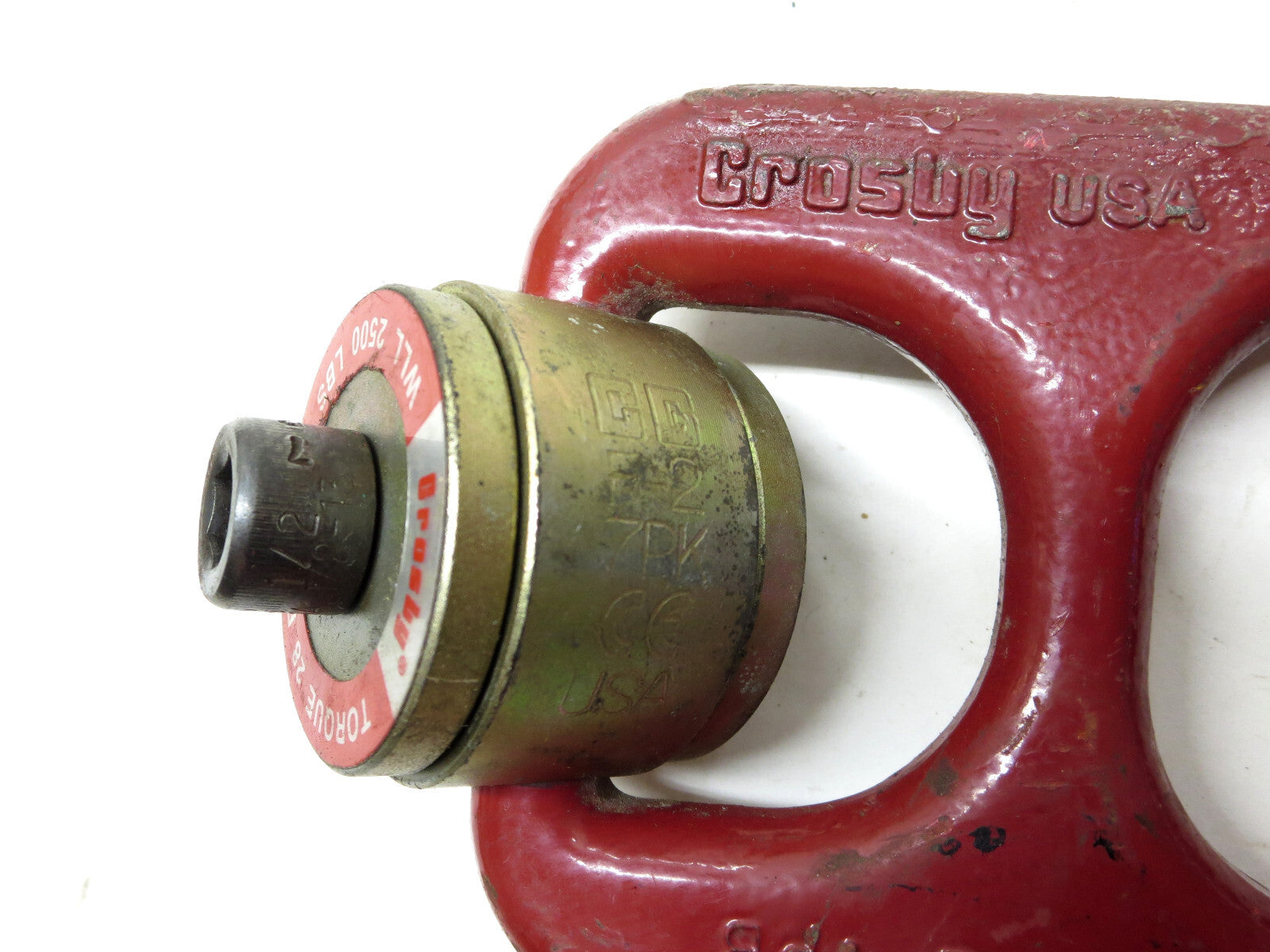 Crosby 1068010 HR-1000 Hoist Ring UNC WLL 2,500 LBS 1/2"-13 - x .69" Made in USA