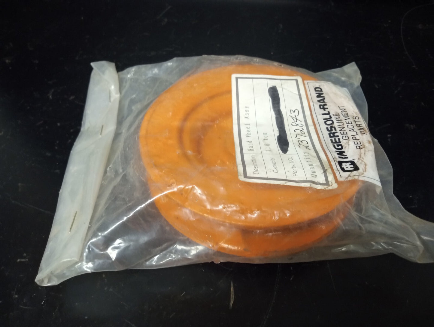Ingersoll Rand 1 ton VL2 Chain Hoist Hand Wheel P/N 2372843