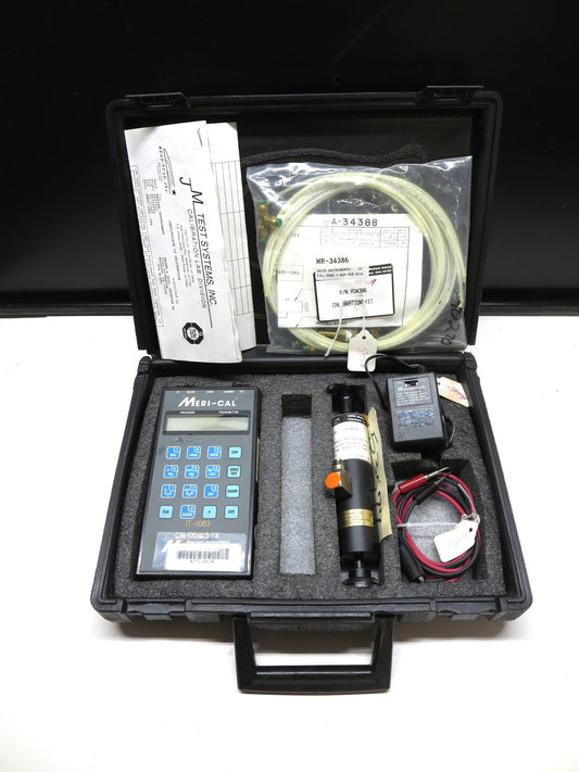 Meriam Meri Cal DP2000i Digital Manometer Calibrator Set w/ Accessories