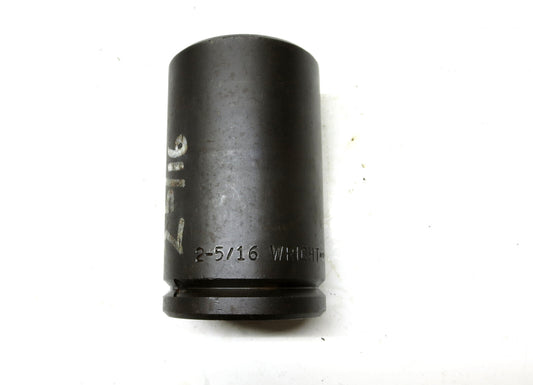 Wright Tool 84937 1-1/2 Drive 2-5/16-Inch 6 Point Deep Impact Socket - USA