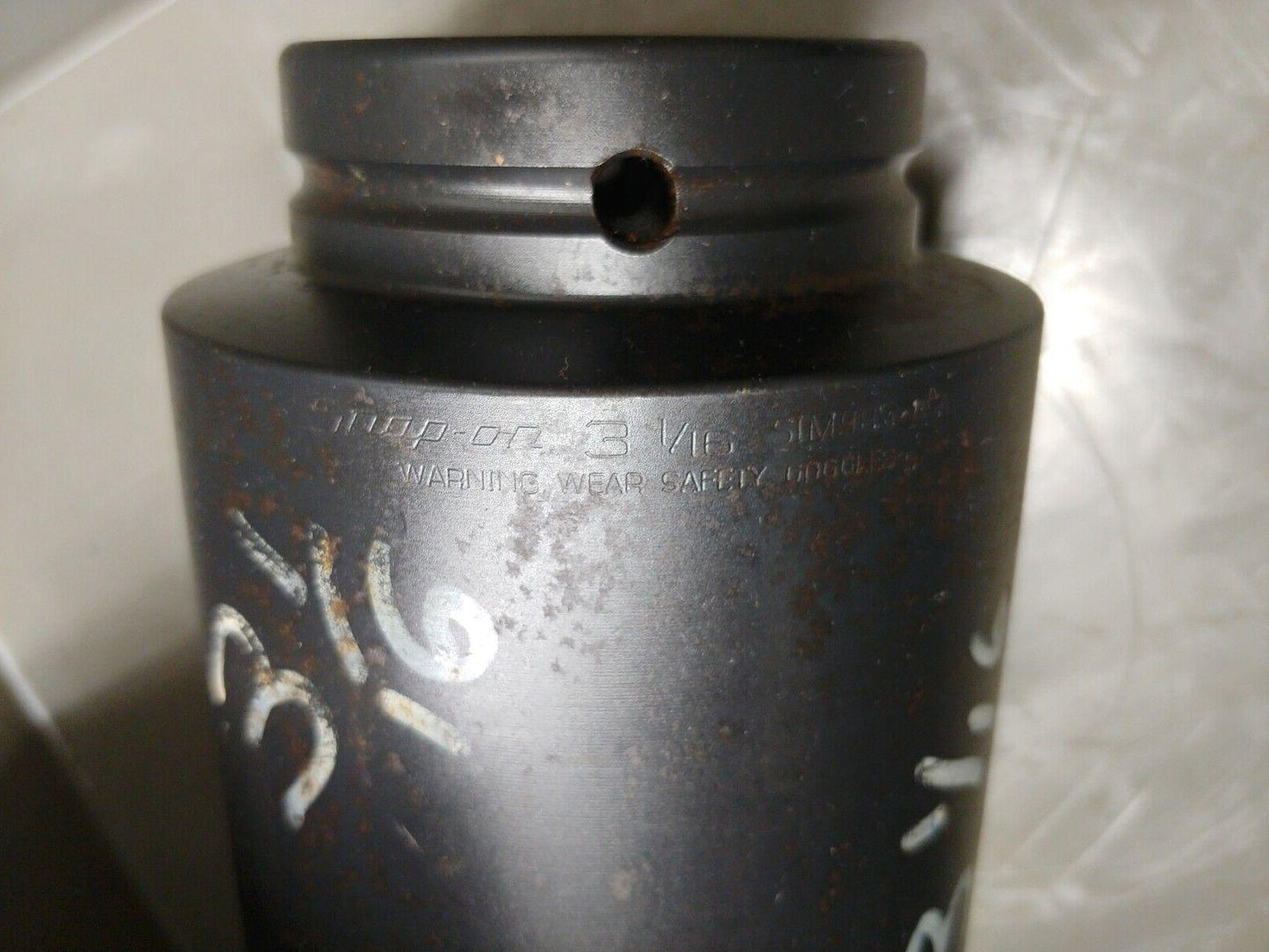 Snap-On 3-1/16" Deep Impact Socket 1-1/2" Drive 6 Point Hex SIM985 Made in USA