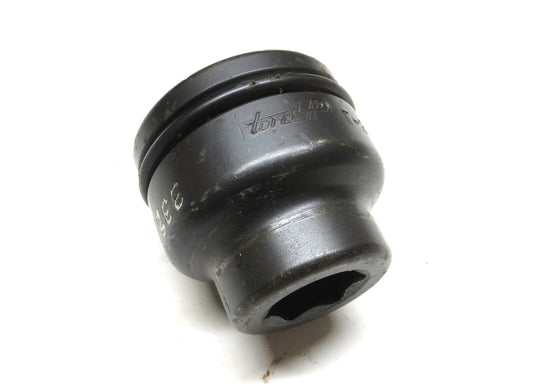TORCUP 32mm Impact Socket 1-1/2 in Drive 6-Point Made in USA T-24M32