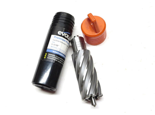 Evolution Cyclone 1-1/16" X 2" CC106L HSS Annular Cutter with Pilot Pin