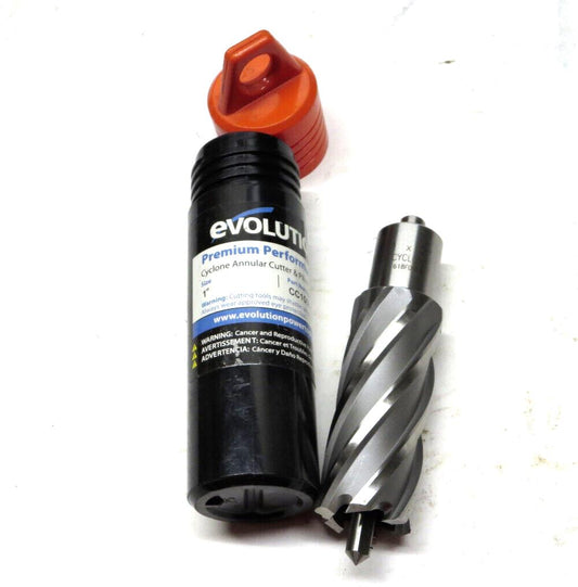 Evolution Cyclone 1" X 2" CC106L HSS Annular Cutter with Pilot Pin