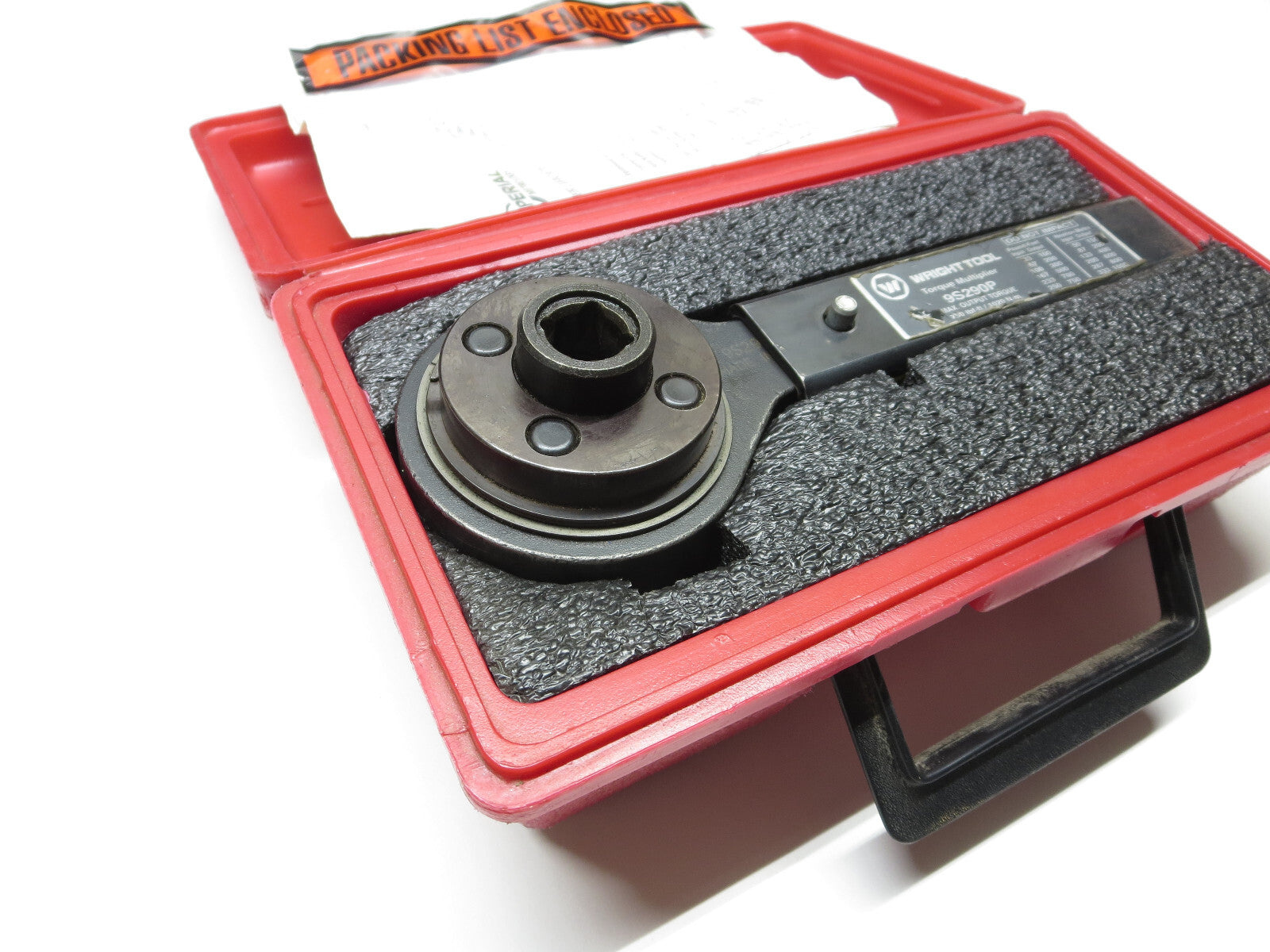 Wright Tool 9S290P 3/4 in. Drive Torque Multiplier 750 FT LBS MAX. Made in USA