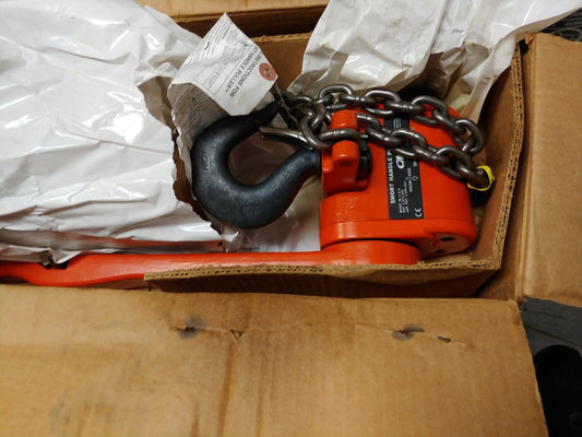 NEW CM 3 ton Short Handle Puller Hoist 5 ft Lift Chain 7330PS Made In USA