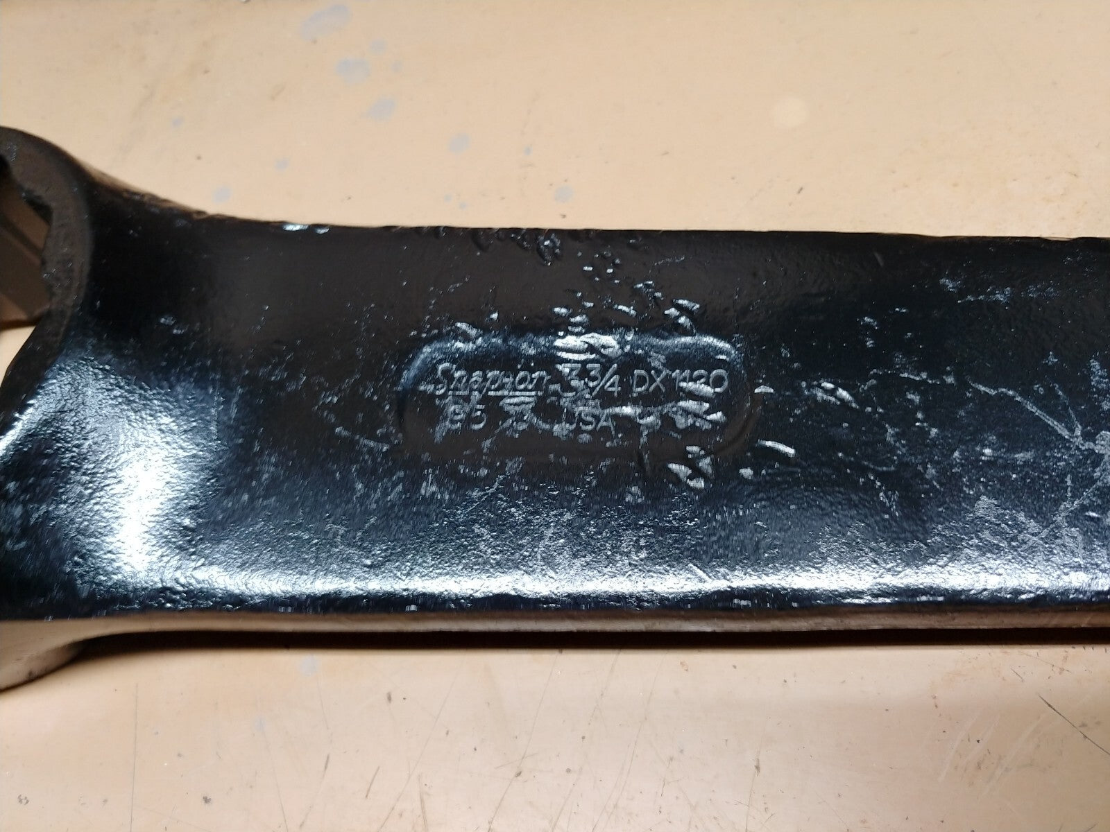 SNAP-ON 3-3/4 in. Striking Wrench 12-Point SAE Flat DX-1120 Made In USA