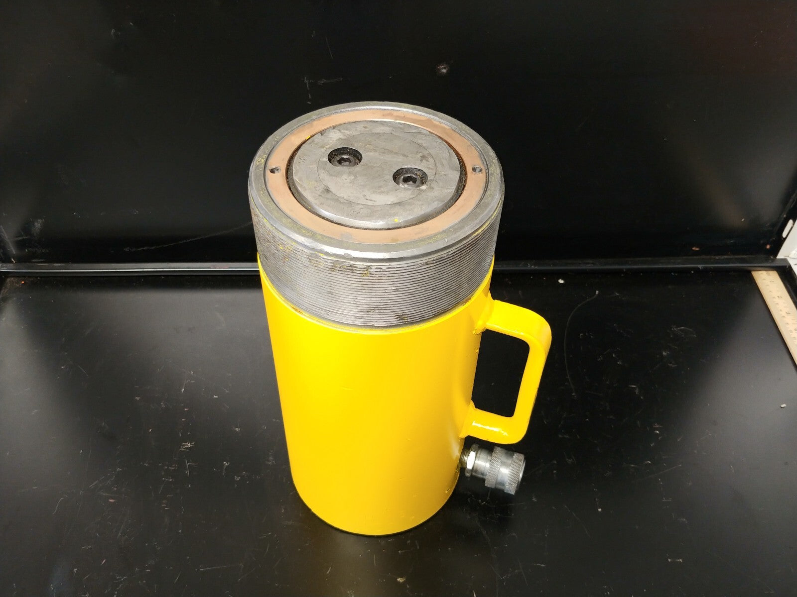 Enerpac 100 ton Hydraulic Cylinder RC1006 Rebuilt & New Seals 6-5/8 in. Stroke 