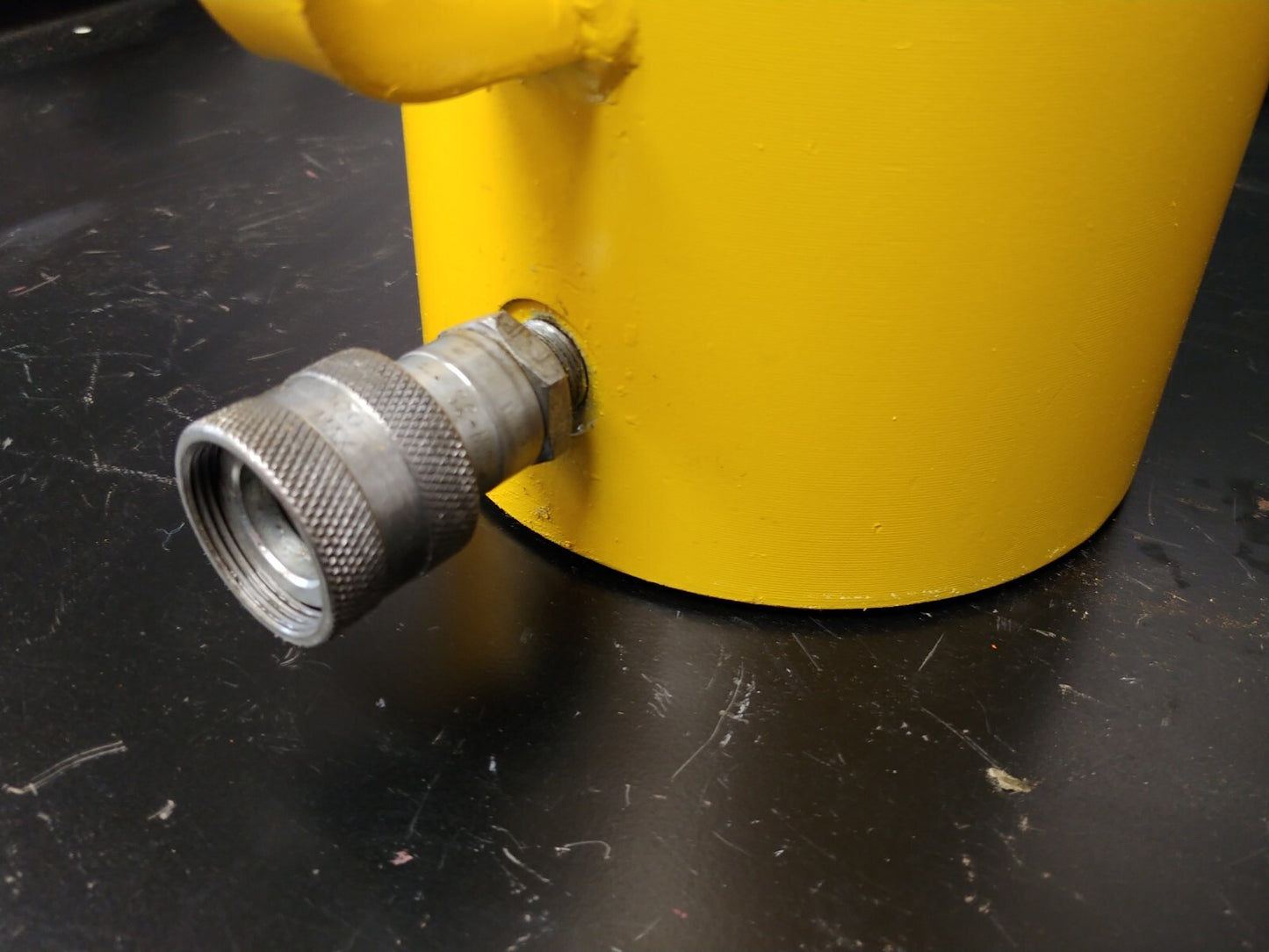 Enerpac 100 ton Hydraulic Cylinder RC1006 Rebuilt & New Seals 6-5/8 in. Stroke 