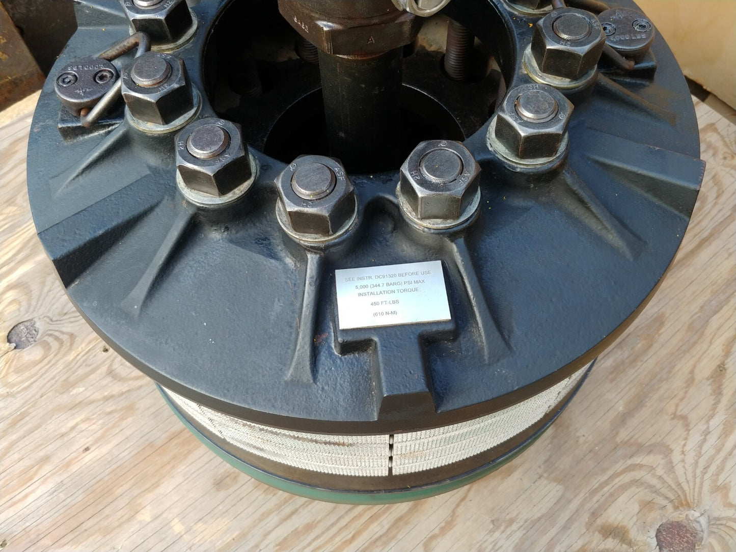 Curtiss-Wright GripTight Elbow GTBLO24P120 Pipe Test Plug 24 in. SCH 120 SP USA