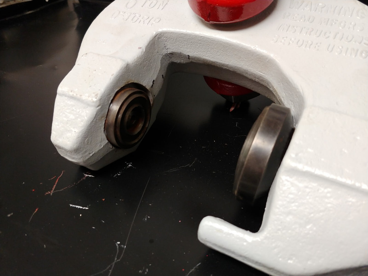 Merrill Campbell SAC 6-Ton Screw Plate Clamp 0 To 3 in. Made In USA