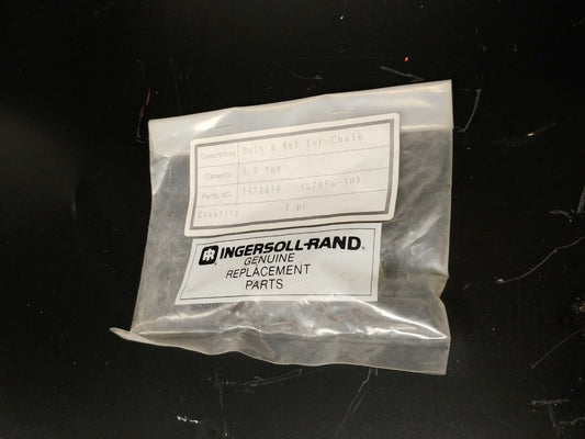 Ingersoll Rand 3372438 Bolt and Nut For Chain 3 Ton LV / L5H Lever Hoists