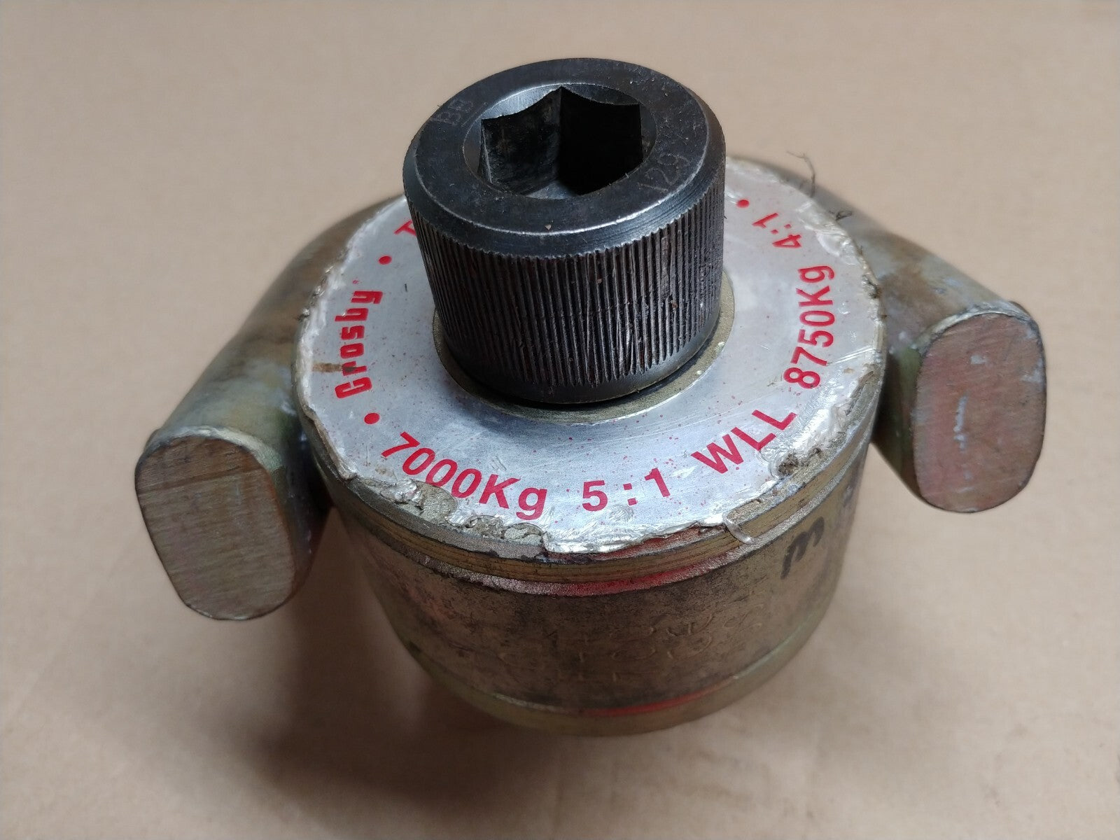 Crosby M30-3.50 x 61.70 mm HR-125M Swivel Hoist Ring - 7000 kg WLL # 1016679
