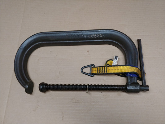 Armstrong 10 in. C-Clamp Deep Throat Drop Forged 78-410 W/ 3M Lanyard USA 
