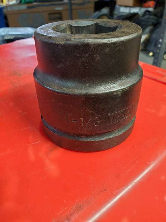 Armstrong 1-1/2 in. Impact Socket 1-1/2 in. Drive 23-048 6-Point Made in USA