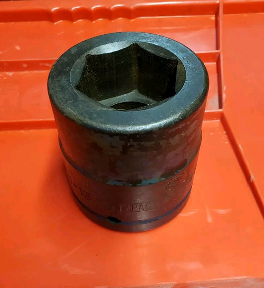 Armstrong 1-13/16 in. Impact Socket 1-1/2 in. Drive 23-058 6-Point Made in USA