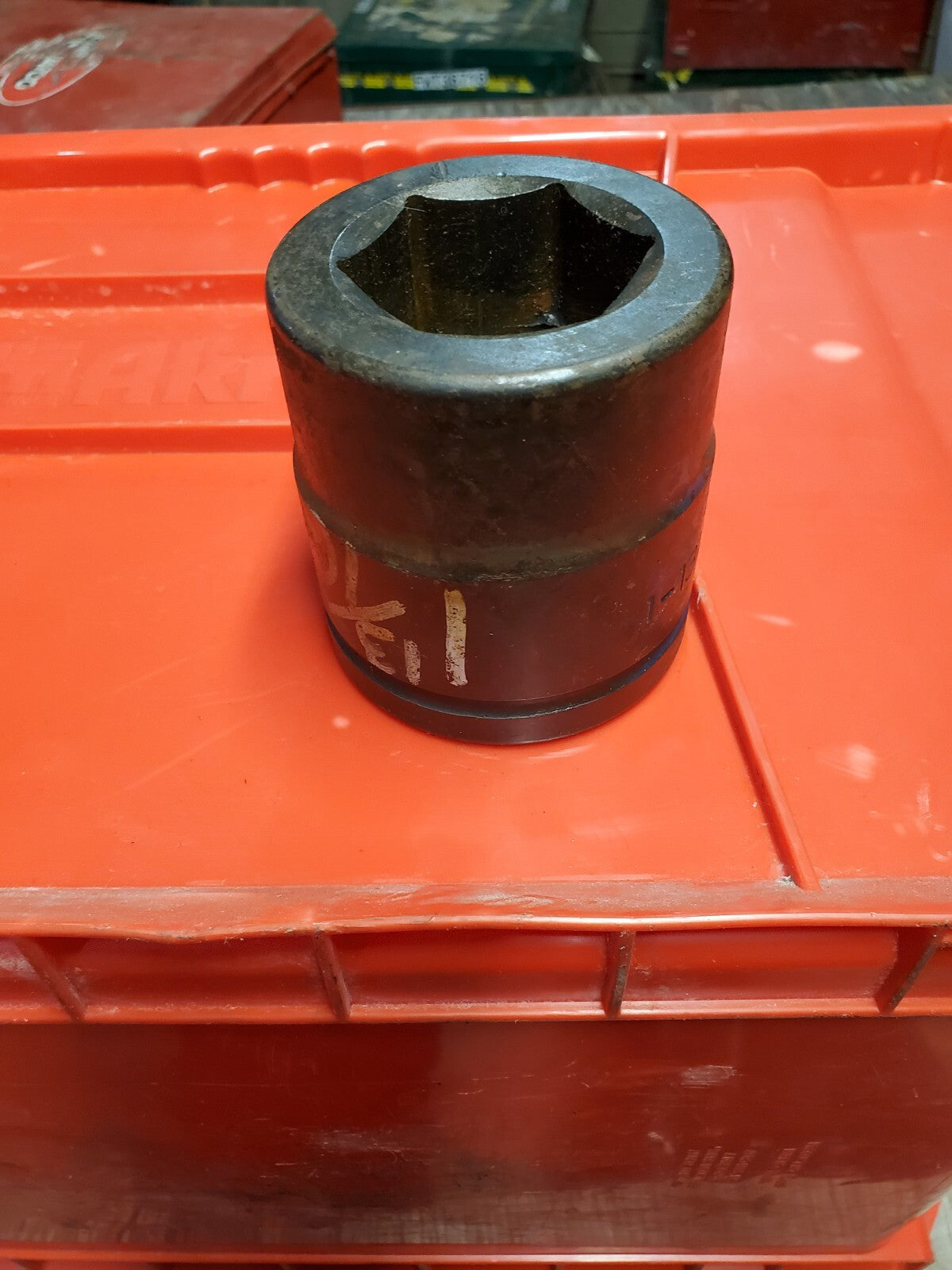 Armstrong 1-13/16 in. Impact Socket 1-1/2 in. Drive 23-058 6-Point Made in USA