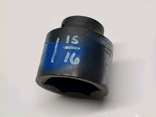 Armstrong 1-15/16 in Impact Socket 21-062 Standard Depth 3/4 Drive 6 Point NOS