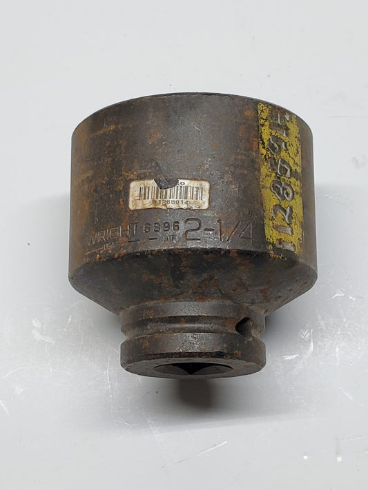 Wright Tool 2-1/4 Impact Socket 3/4" Drive 6-Point 6896 USA
