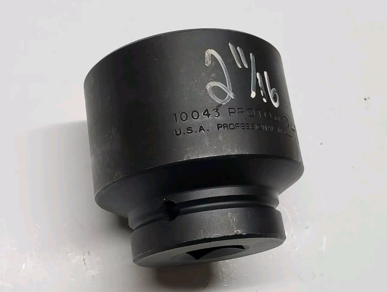 New PROTO 10043 2-11/16" Impact Socket 1" Drive Standard 6 Point Professional