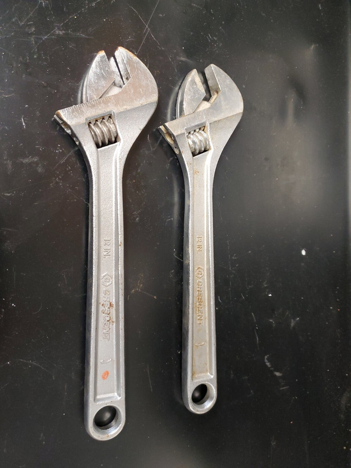 LOT OF 2x Crescent 12 in. Adjustable Wrenches