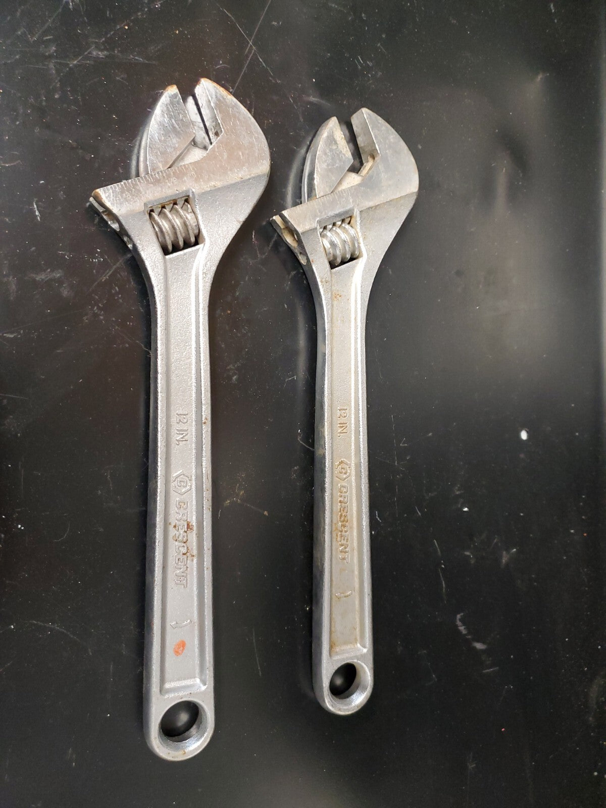 LOT OF 2x Crescent 12 in. Adjustable Wrenches