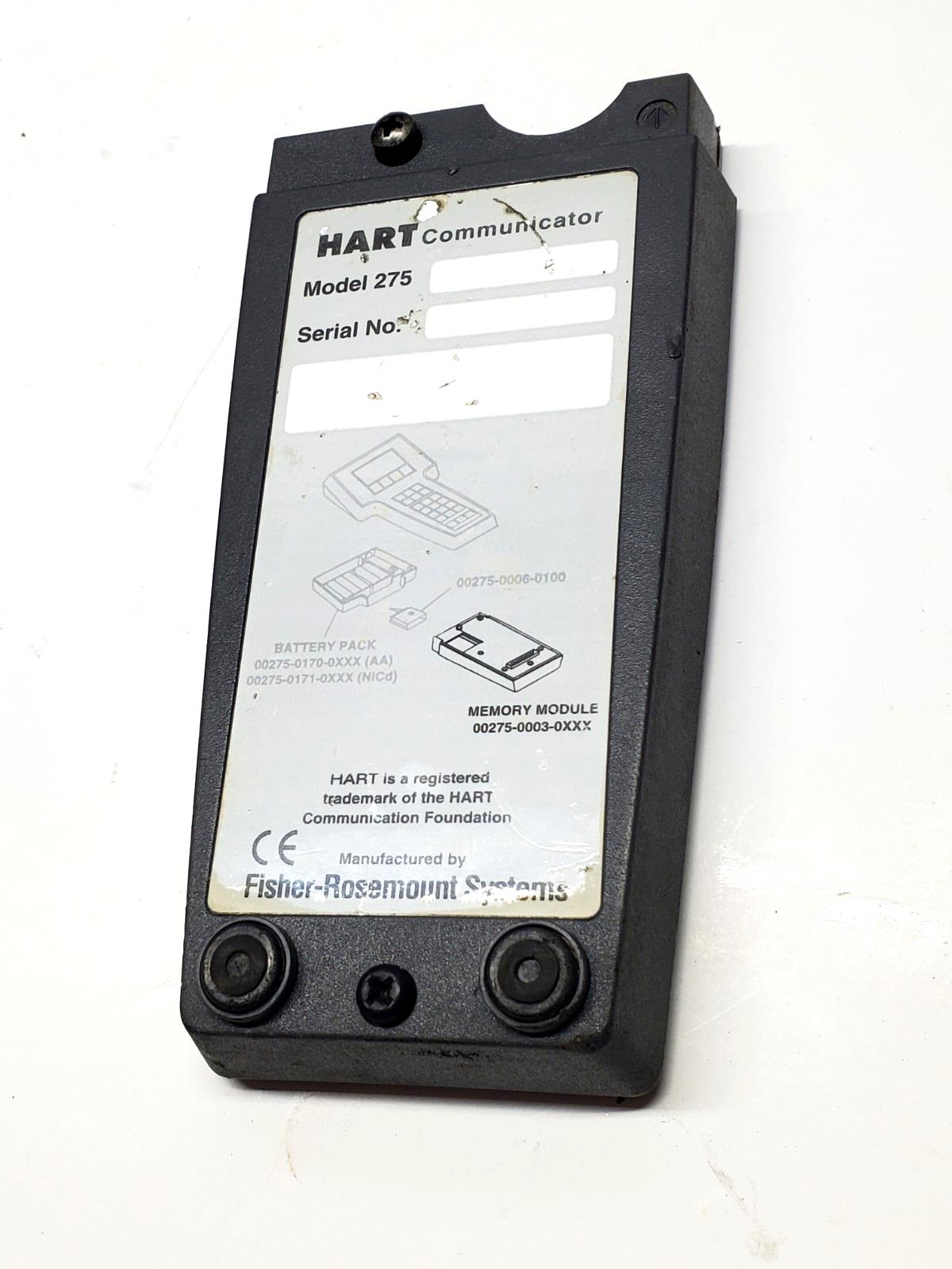 Fisher-Rosemount Memory Module Assembly 00275-0003-0007 275 Hart Communicator