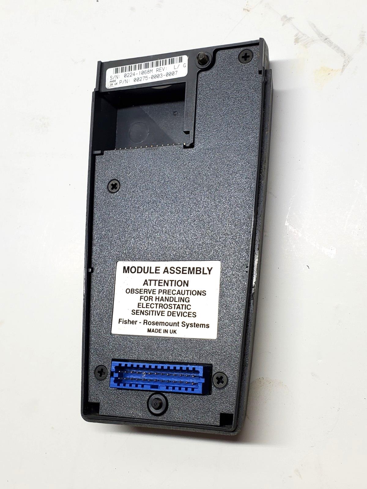 Fisher-Rosemount Memory Module Assembly 00275-0003-0007 275 Hart Communicator