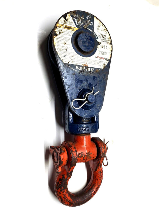 Crosby McKissick 8 ton Snatch Block 6 in. N-419 PN 109126