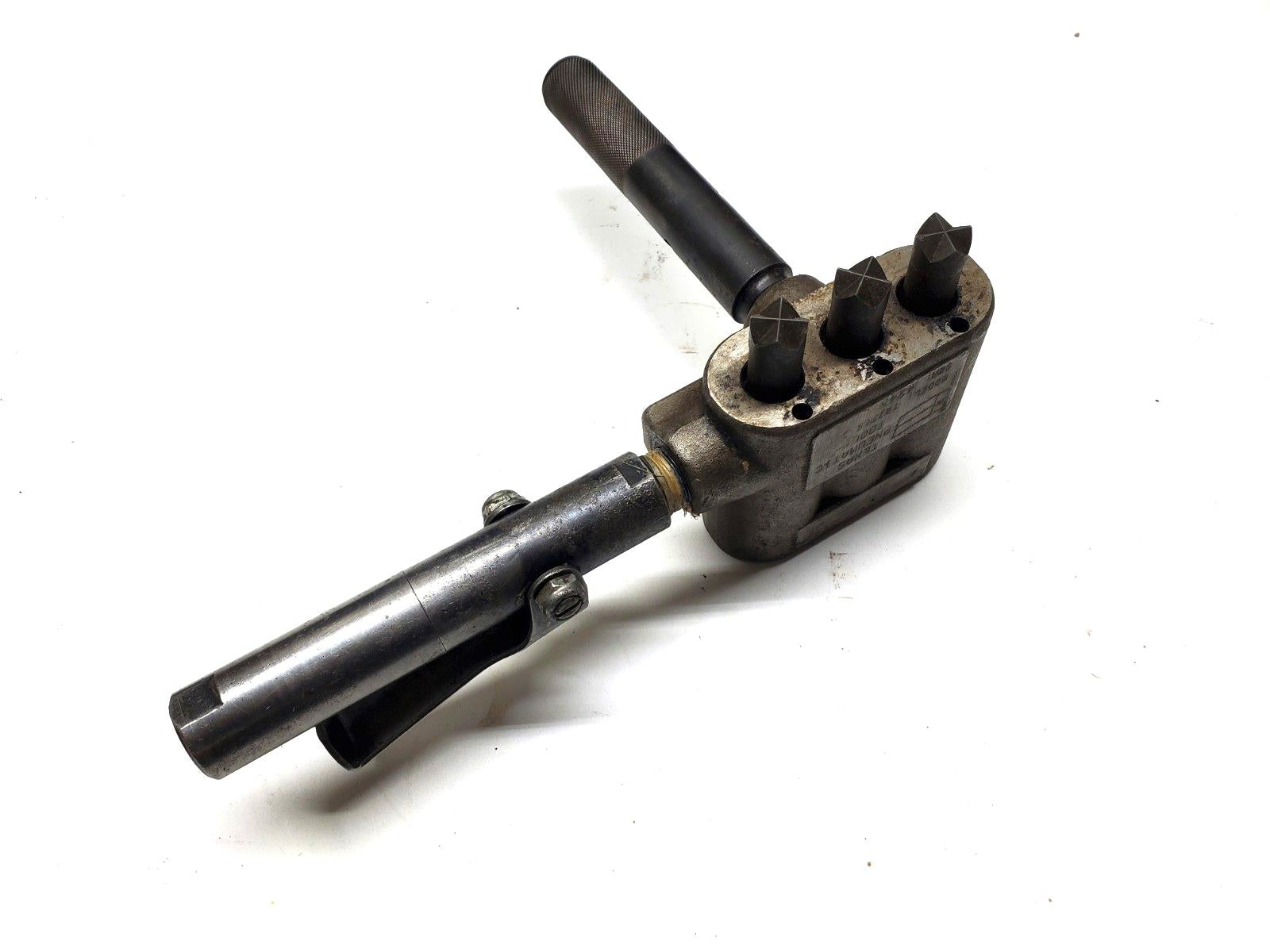 Texas Pneumatic T3 Triple Piston Scaler Scabbler S/N 4243 - Tested - Made in USA