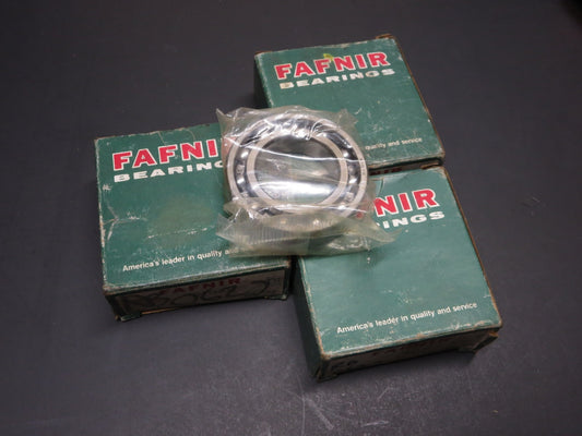 LOT OF 3 New Sealed FAFNIR 9107K Bearings 35x62x14 mm (6007) Made in JAPAN