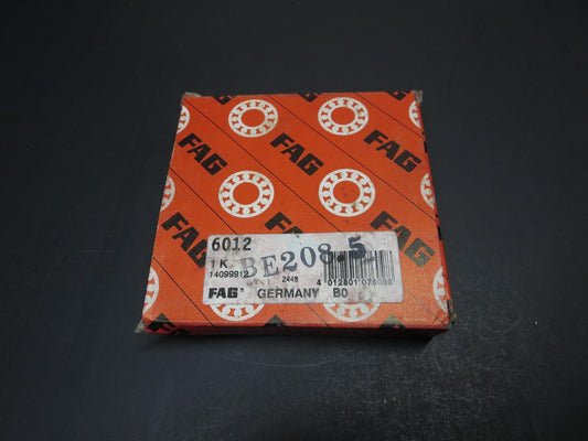 1 EA. New Sealed FAG 6012 Deep Groove Ball Bearing, Single Row, 60x95x18MM