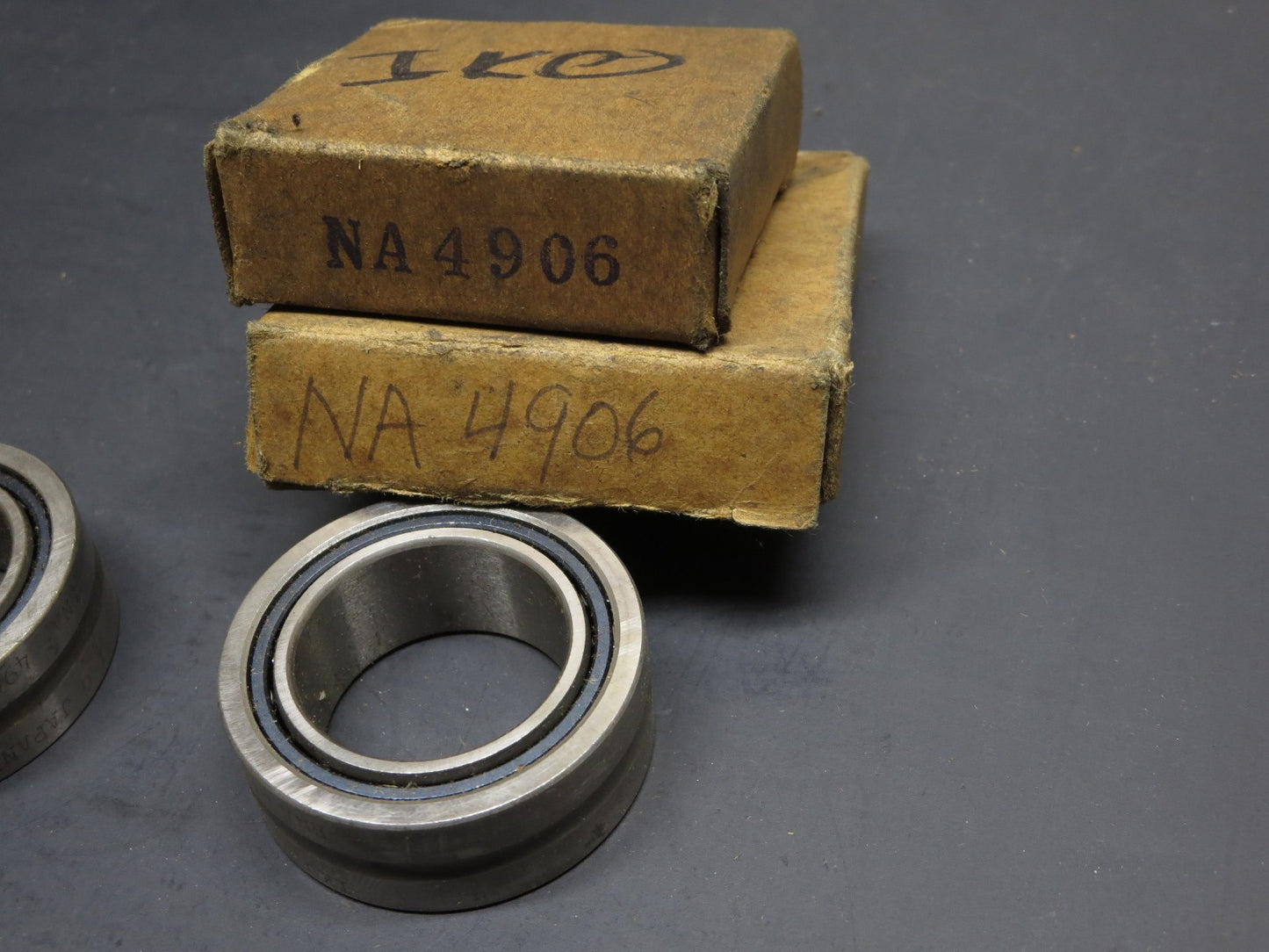 LOT of 2 pcs IKO NA4906 Machined Needle Roller Bearings - Paper MILL NOS