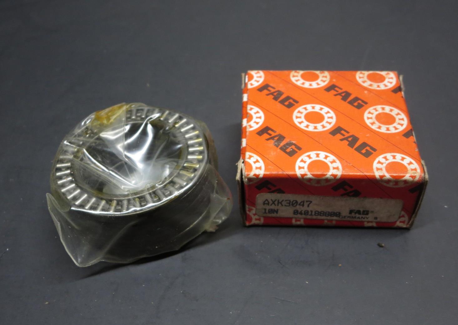 10-PACK FAG AXK3047 / AXK3047A Needle Roller Thrust Bearing 30x47x2 mm GERMANY