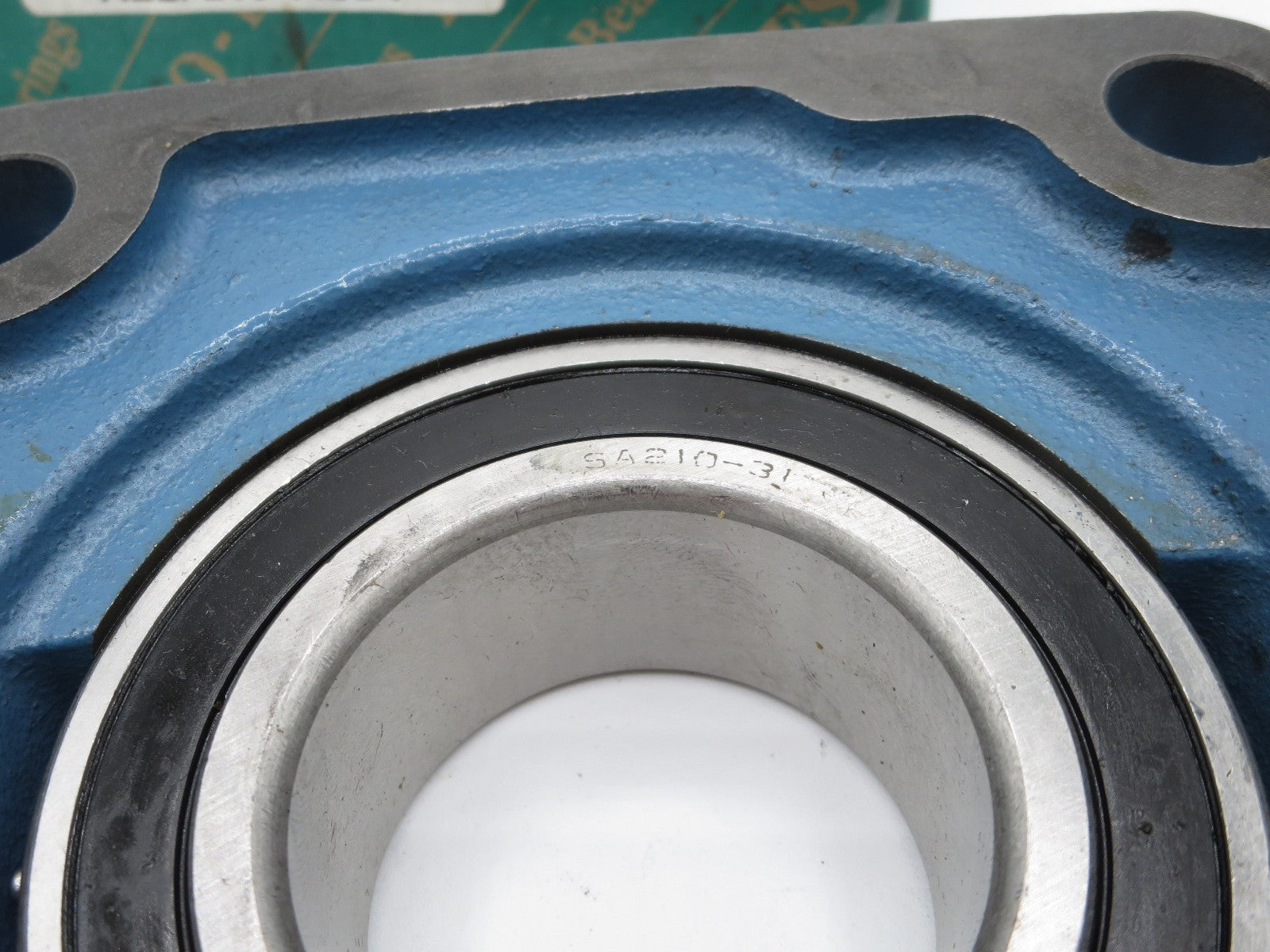 FSQ AELF210-115D1 Ball Bearing Flange Unit 1-15/16 in. Shaft 4-Bolt Taiwan